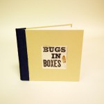 Bugs in Boxes, 2013. artist book,  6 x 6