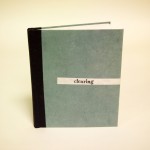 Clearing, 2014. artist book,  6 x 6